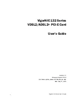 Предварительный просмотр 2 страницы Draytek VigorNIC 132 series User Manual