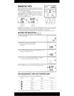 Preview for 2 page of Drayton Digistat RF3 User Instructions