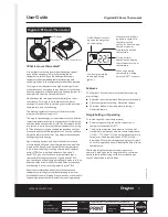 Preview for 11 page of Drayton DIGISTAT6RF Installation & User Manual