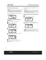 Preview for 20 page of Drayton DIGISTAT6RF Installation & User Manual