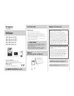 Preview for 1 page of Drayton Wiser Thermostat Kit 1 Installation Manual