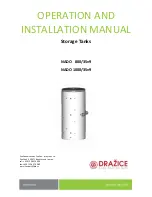 Drazice NADO 800/35v9 Operation And Installation Manual предпросмотр