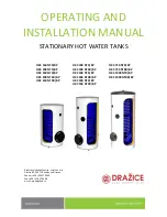 Предварительный просмотр 1 страницы Drazice OKC 160 NTR/HV Operating And Installation Manual