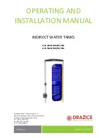 Drazice OKC 400 NTRR/HP/SOL Operating And Installation Manual предпросмотр