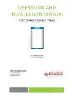 Предварительный просмотр 1 страницы Drazice OKCE 100 NTR Operating And Installation Manual