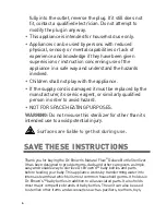 Preview for 4 page of DrBrowns Deluxe Bottle Sterilizer User Instructions