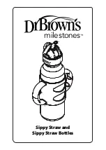 Preview for 1 page of DrBrowns Milestones Sippy Straw Quick Start Manual