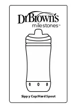 DrBrowns Milestones Slippy Cup Quick Start Manual preview