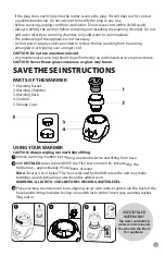 Preview for 3 page of DrBrowns natural flow MilkSPA AC143 Instructions For Use Manual