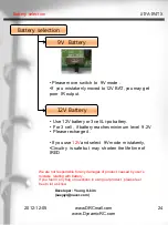 Предварительный просмотр 24 страницы DRC JJIFA-IR4TX Instruction Manual