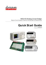 Preview for 1 page of Dream Catcher ME3100 Quick Start Manual