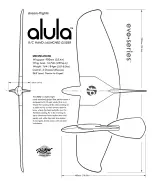 Предварительный просмотр 3 страницы Dream-Flight Alula Evo Instruction Manual