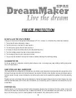 Preview for 18 page of Dream Maker Spas B6L Series Owner'S Manual