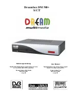 Предварительный просмотр 100 страницы DREAM MULTIMEDIA DM500 PLUS S User Manual