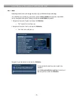 Предварительный просмотр 74 страницы DREAM MULTIMEDIA DREAMBOX DM 800 HD PVR User Manual
