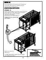 Предварительный просмотр 12 страницы Dream On Me 629 Assembly Instructions Manual