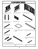 Предварительный просмотр 3 страницы Dream On Me 653 Assembly Instructions Manual