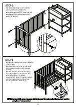 Preview for 8 page of Dream On Me 678 Assembly Instructions Manual