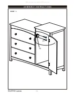 Предварительный просмотр 14 страницы Dream On Me COMBO CHEST 599 Assembly Instructions Manual