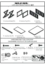 Предварительный просмотр 4 страницы Dream On Me DOM FAMILY 641 Assembly Instructions Manual