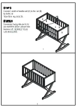 Предварительный просмотр 6 страницы Dream On Me DOM FAMILY 641 Assembly Instructions Manual