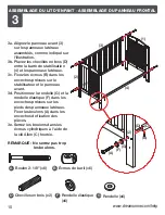 Предварительный просмотр 29 страницы Dream On Me FOLDING FULL SIZE CRIB Owner'S Manual