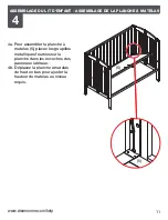 Предварительный просмотр 30 страницы Dream On Me FOLDING FULL SIZE CRIB Owner'S Manual