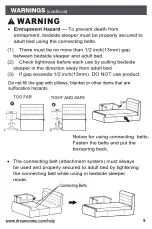 Preview for 5 page of Dream On Me Portable Zimal Bassinet Assembly Instructions Manual