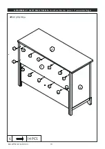 Preview for 11 page of Dream On Me UNIVERSAL DRESSER Assembly Instructions Manual