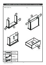 Preview for 12 page of Dream On Me UNIVERSAL DRESSER Assembly Instructions Manual