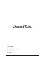 Предварительный просмотр 47 страницы Dream Vision Dream Scaler 3 User Manual