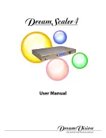 Предварительный просмотр 1 страницы Dream Vision DreamScaler4 User Manual