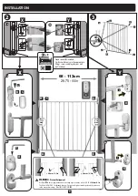 Предварительный просмотр 3 страницы dreambaby Arizona Extenda-Gate F2164 Instructions