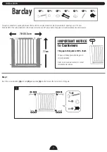 Предварительный просмотр 2 страницы dreambaby Barclay F892 Quick Start Manual