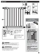 Предварительный просмотр 3 страницы dreambaby Boston L2023 Instructions Manual