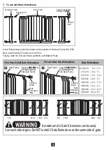 Предварительный просмотр 3 страницы dreambaby Chelsea F170 B/W Instructions Manual