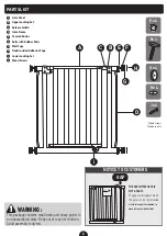 Preview for 2 page of dreambaby COSMOPOLITAN F2029 Instructions Manual