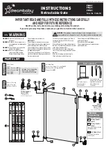 Предварительный просмотр 1 страницы dreambaby F8201 Instructions