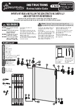 Предварительный просмотр 1 страницы dreambaby F820AL Instructions