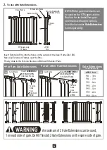 Предварительный просмотр 4 страницы dreambaby Liberty Security Gate Kit F776 Instructions Manual