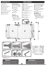 Preview for 2 page of dreambaby Royale Converta L849 Instructions Manual