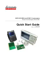 Предварительный просмотр 1 страницы DreamCatcher ME1400 EMC Quick Start Manual