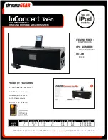 DreamGEAR INCONCERT TO GO Product Features preview