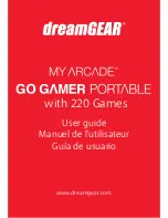 DreamGEAR My Arcade GoGamer Portable User Manual preview