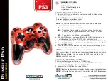 DreamGEAR Rumble Pad User Manual предпросмотр