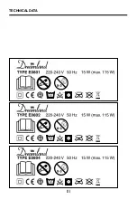 Preview for 9 page of Dreamland E0801 Operating Instructions Manual