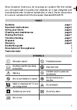 Preview for 3 page of Dreamland F2015 Instructions For Use Manual