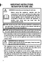 Preview for 4 page of Dreamland F2015 Instructions For Use Manual