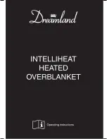 Preview for 1 page of Dreamland Intelliheat Overblanket Operating Instructions Manual