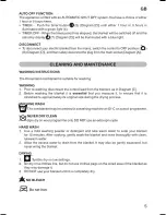 Preview for 9 page of Dreamland Intelliheat Overblanket Operating Instructions Manual